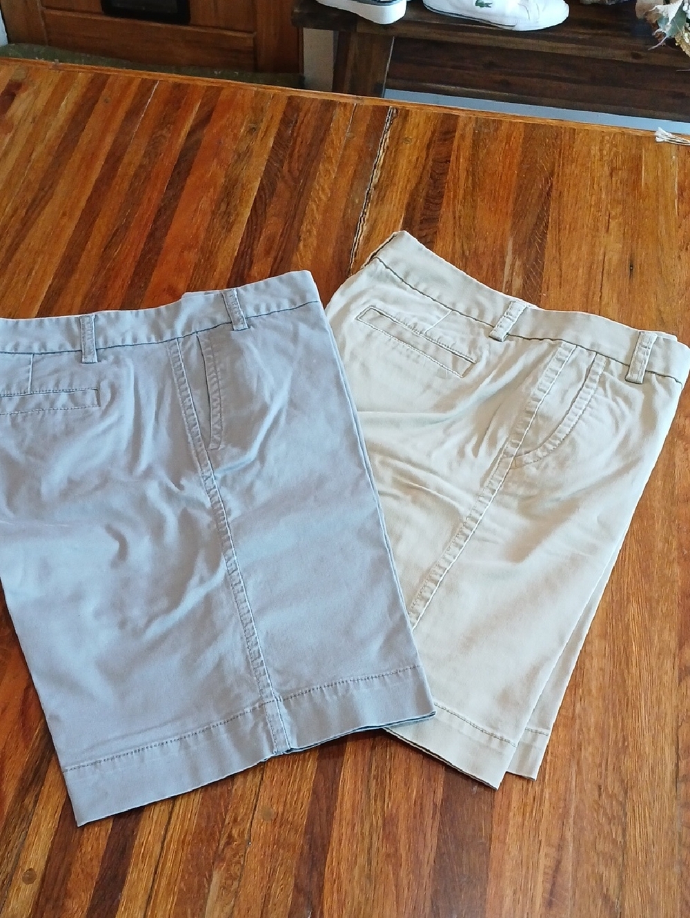 Lot Of 2 J. Crew City Fit Stretch Chino Shorts - 8